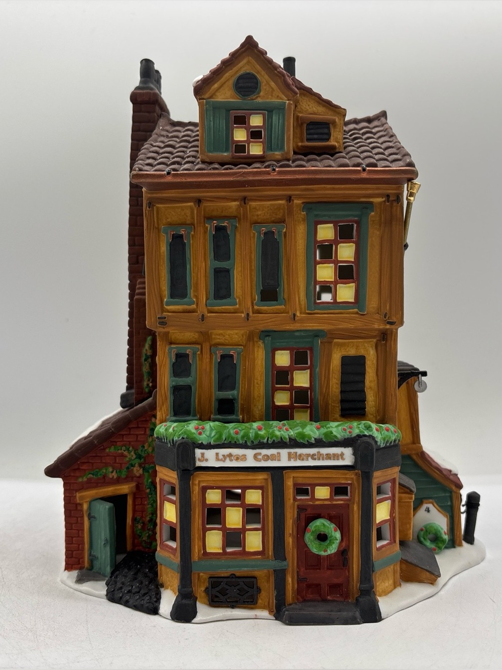 Department 56 1997 Vintage HVC Dickens Village Serie J Lytes Coal Merchant 58323